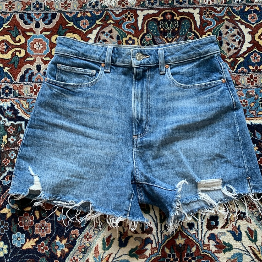 Paige Distressed Denim Dani Short